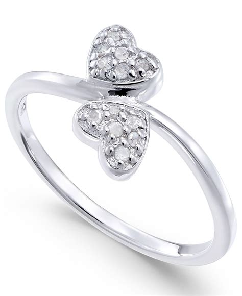 macy's heart ring|macy's heart shaped diamonds.